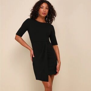 Lulu's Elegant Black Dress